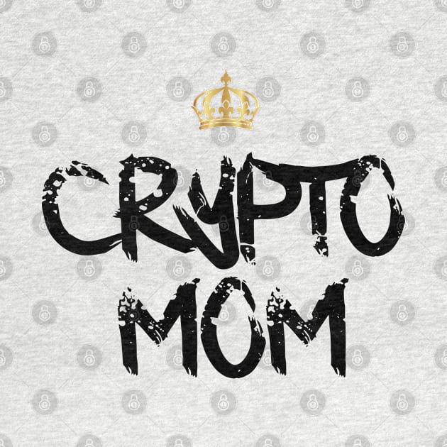 Crypto Mom by DesignBoomArt